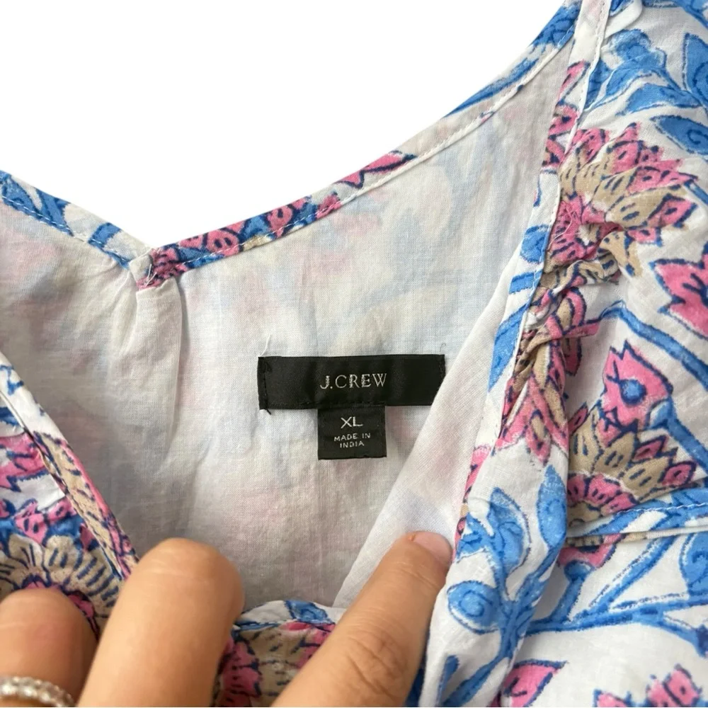 J. Crew crew ruffle